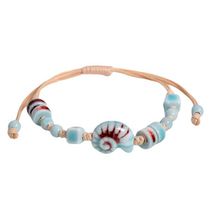 Mermaidcore Shell Bead Bracelet