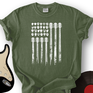 Flag of Guitars T-Shirt