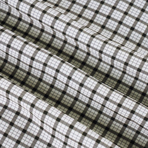 Back Tie Plaid Shirt