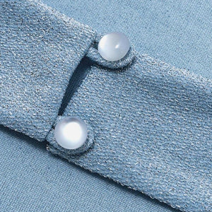 Glitter Backless Crop Top