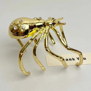 Goth Spider Bracelet & Ring