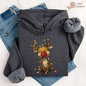 Knitmas Reindeer Hoodie