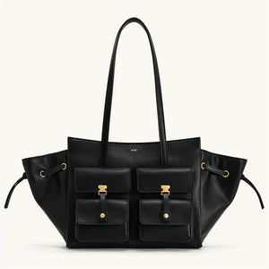 Multi-Pocket Tote Bag