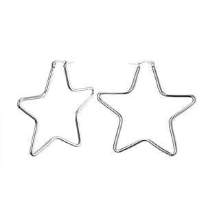 Stars Hoop Earrings