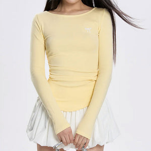 Lemon Pie Long Sleeve Top