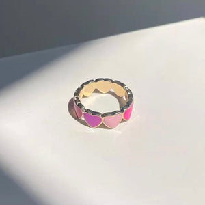Y2K Heart Ring