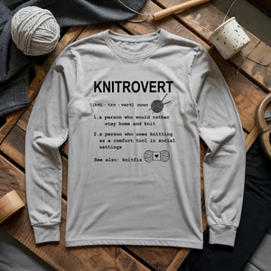 Knitrovert Long Sleeve T-shirt
