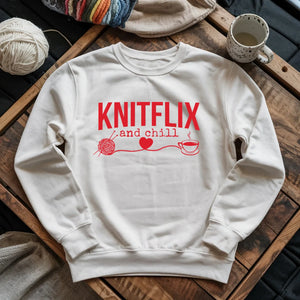 Knitflix And Chill Sweatshirt