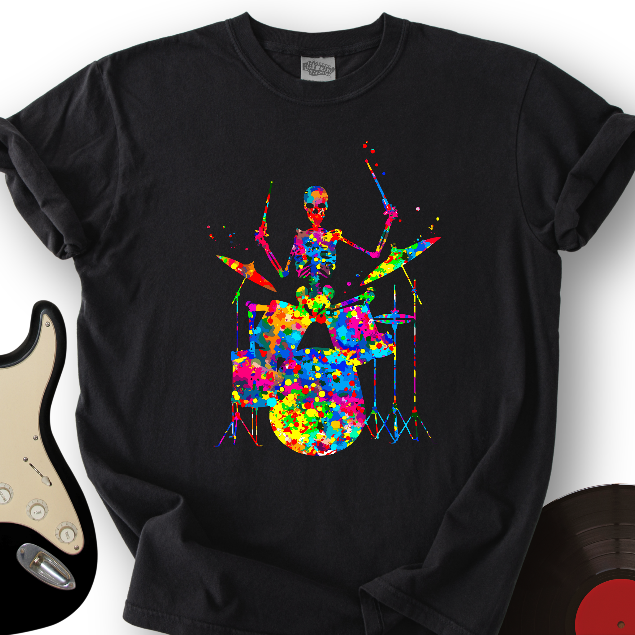 Colorful Souls Drummer T-Shirt