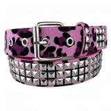 2000s Leopard Studded Belt