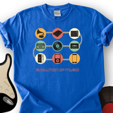 Evolution of Music T-Shirt