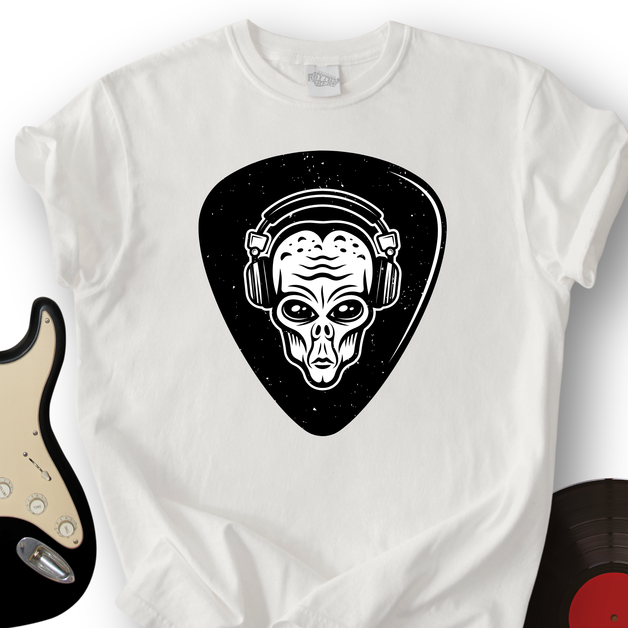 Alien Headphones T-Shirt