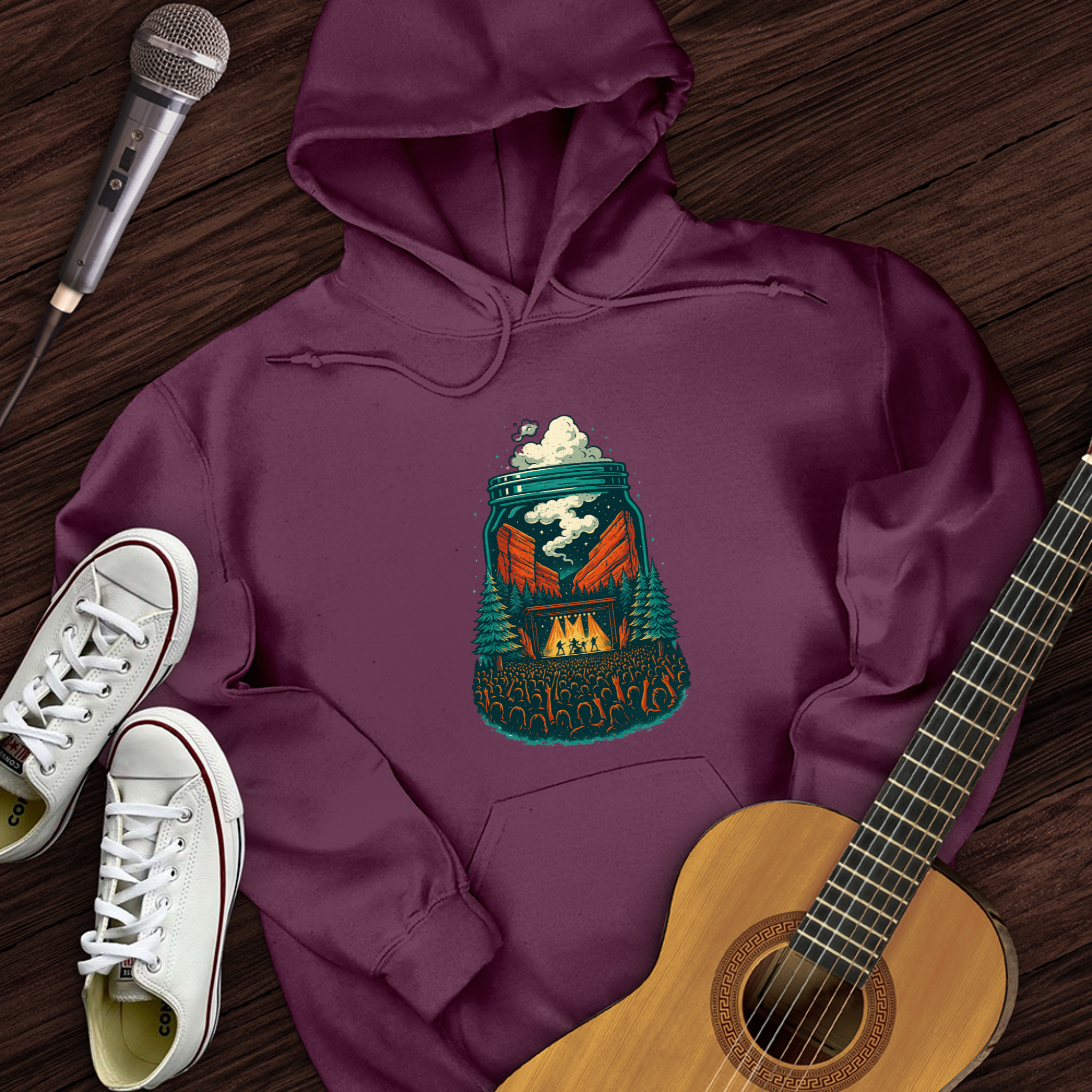 Bottle Up The Music Hoodie