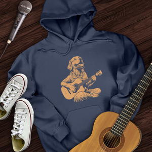 Golden Retriever Guitar Hoodie