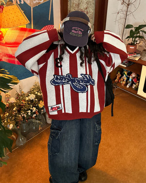 90s Locker Room Knit Sweater