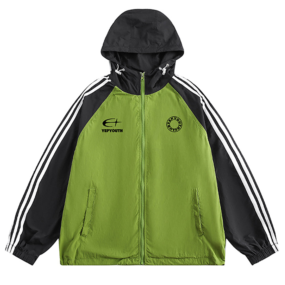 90's Oversized Hooded Jacket