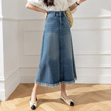 A-Line Midi Skirt