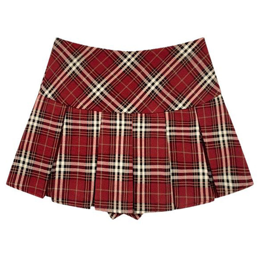 High School Crush Pleated Skirt