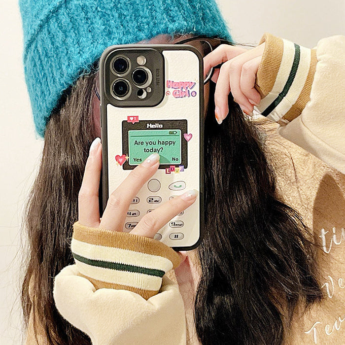 Are You Happy Today iPhone Case