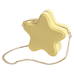 Yellow Star Chain Bag