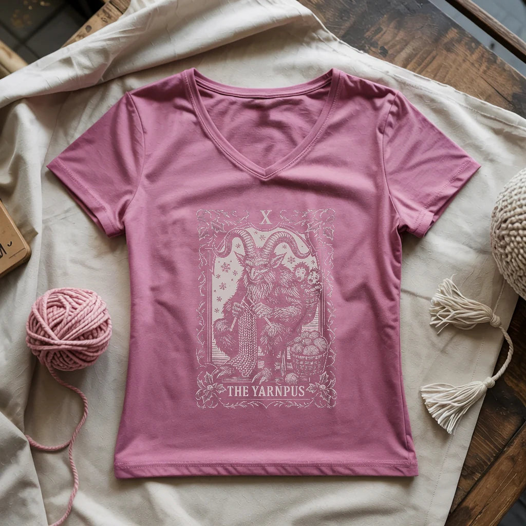 The Yarnpus Lady V-neck