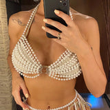 Beaded Bikini Set