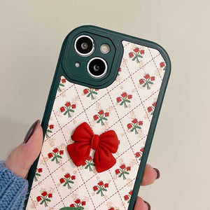 Bow Flowers iPhone Case