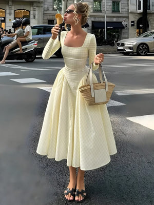 Butter Yellow Maxi Dress