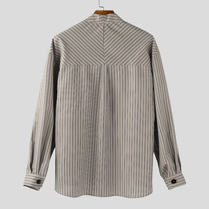 Button Up Striped Shirt