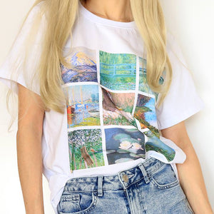 Claude Monet Tee, Size M