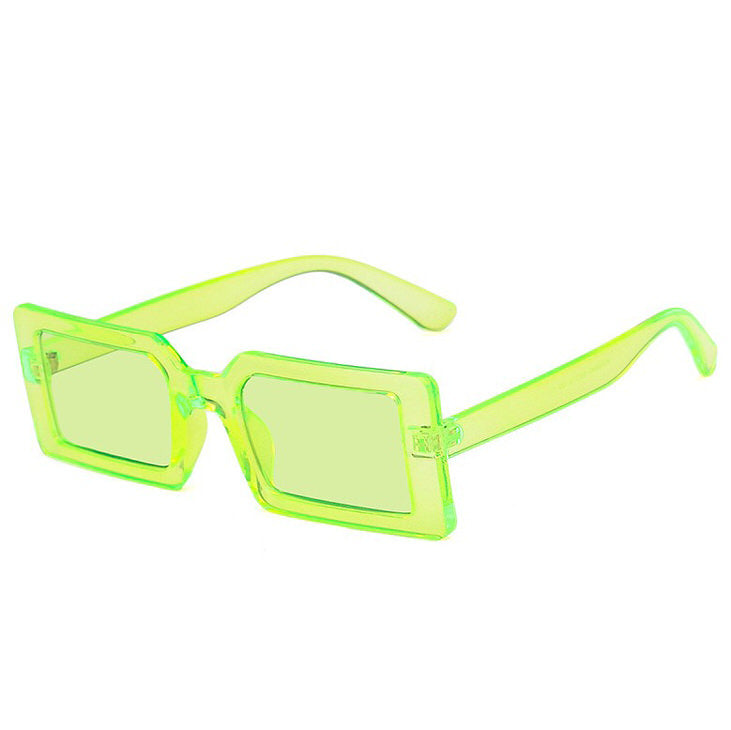 Coffee Time Rectangle Sunglasses