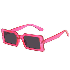 Coffee Time Rectangle Sunglasses