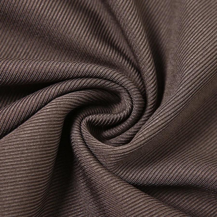 Cyberpunk Ruched Asymmetric Mini Dress