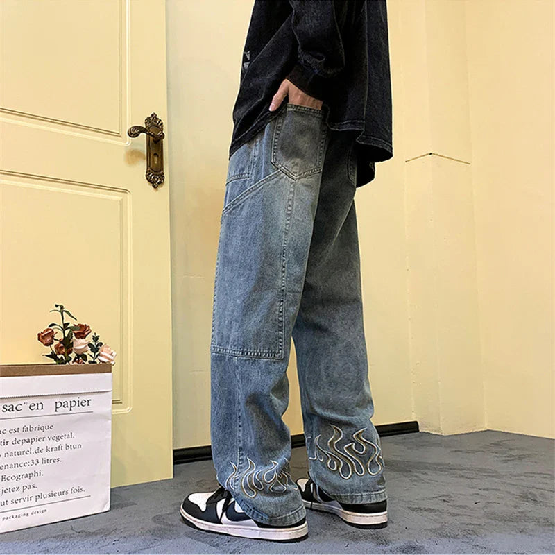 Flame Wide Leg Jeans