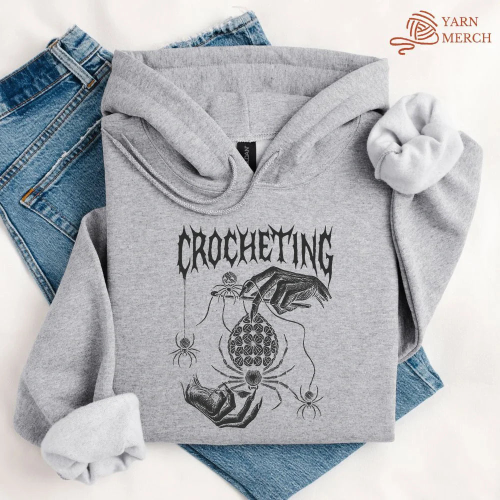 Gothic Crocheter Hoodie