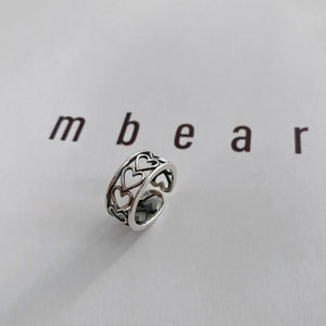 Hearts Band Ring