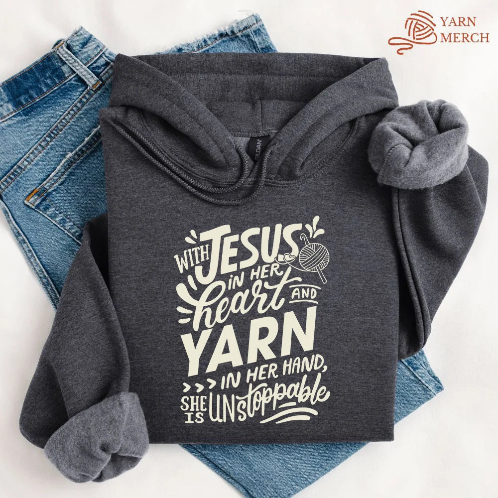 Jesus And Yarn Hoodie