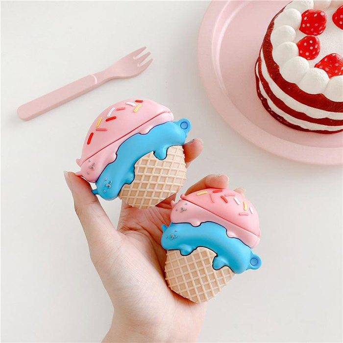 Pastel Ice Cream AirPods Case