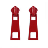 Aesthetic Zipper Stud Earrings