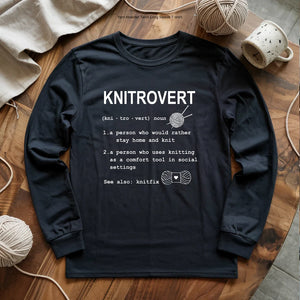 Knitrovert Long Sleeve T-shirt