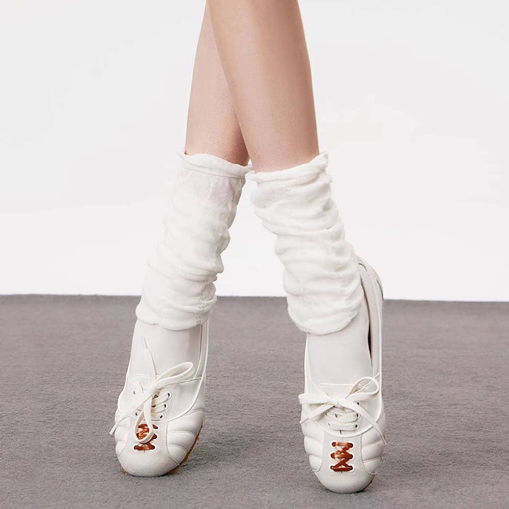 Blokette Lace Up Ballet Sneakers