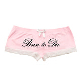 Born to Die Lace Micro Shorts