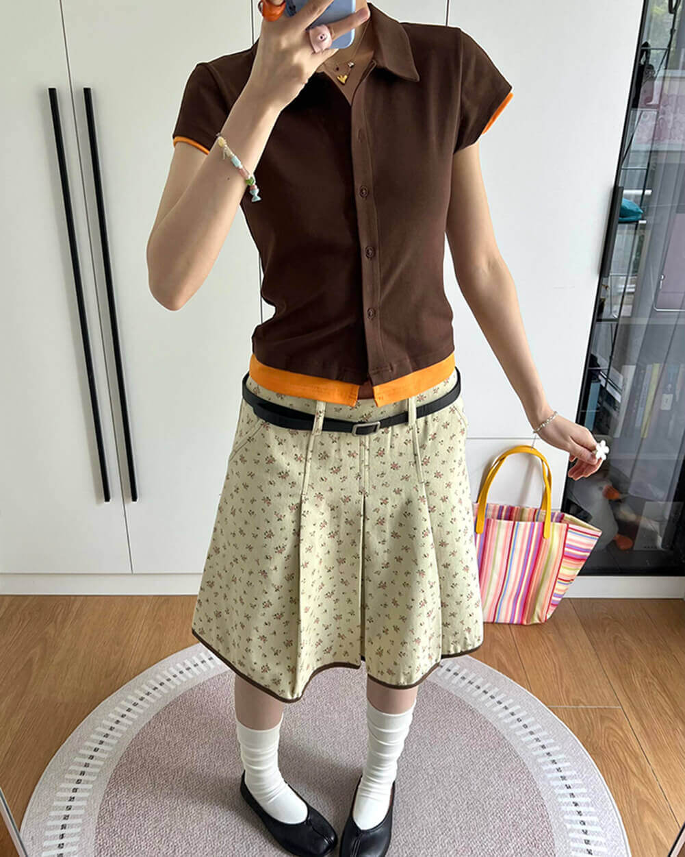 Saturday School Button-Up Polo Tee