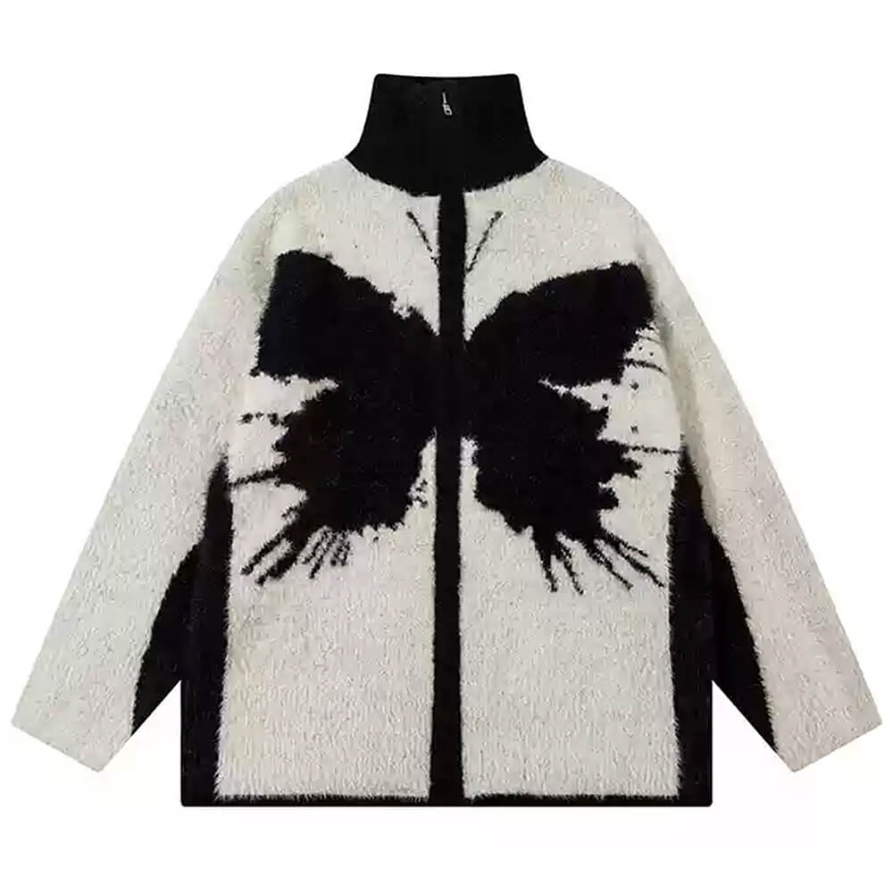 Butterfly Zip-Up Jacket