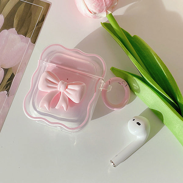 Candy Color Bow AirPods Case
