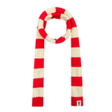 Colorblock 90s Style Knit Scarf