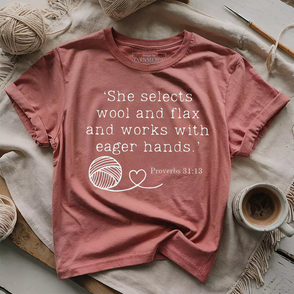 Crochet In Bible T-shirt