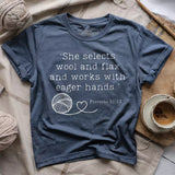 Crochet In Bible T-shirt