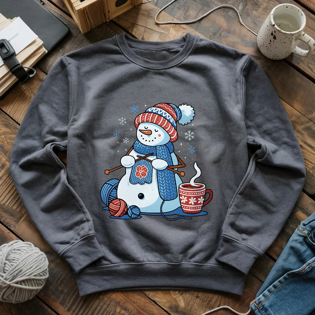 Frost and Knit Sweatshirt