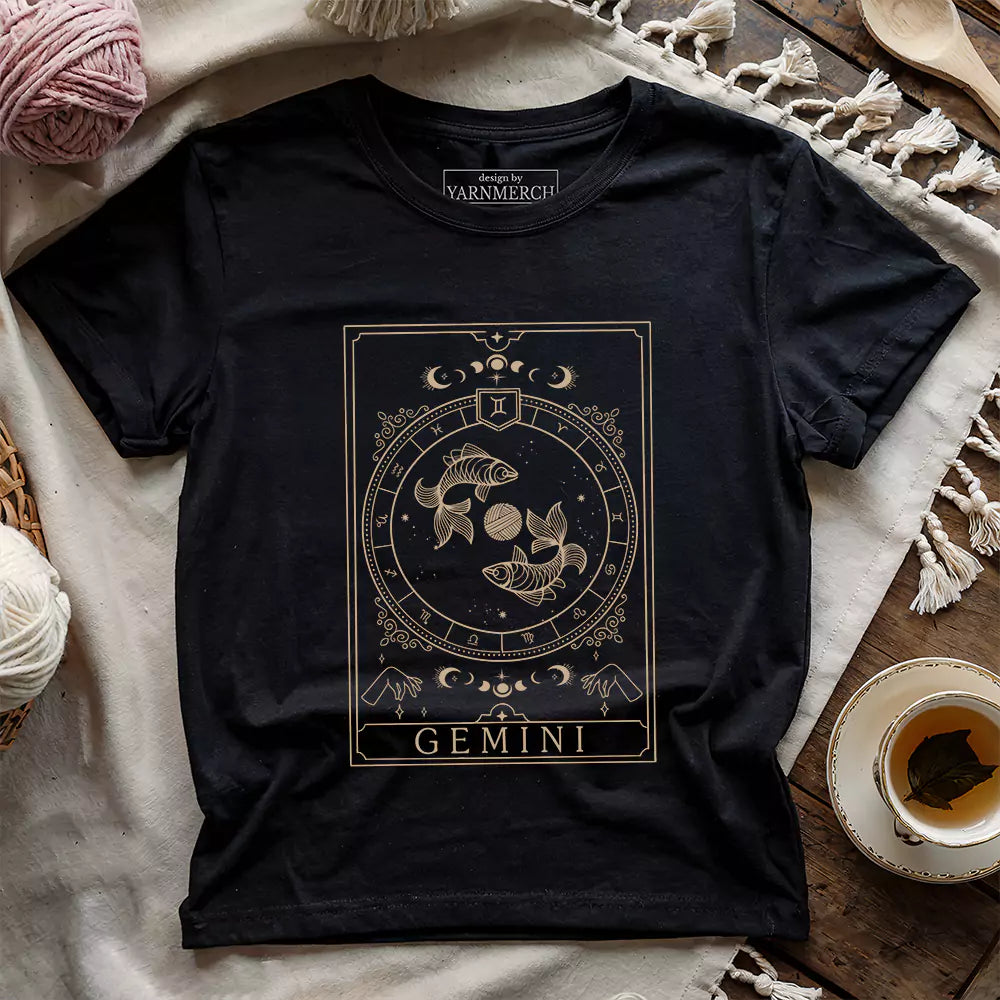 Gemini Yarn Tarot T-shirt
